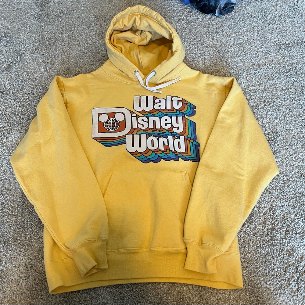 Retro print Walt Disney World hoodie